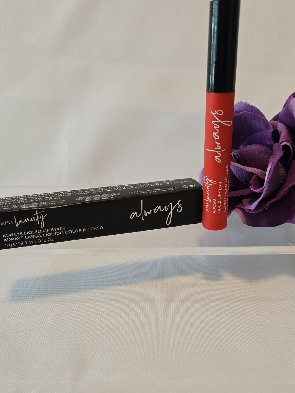 JAFRA Always Liquid Lip Stain – Always Curious – Long‑Lasting Matte – NWT
